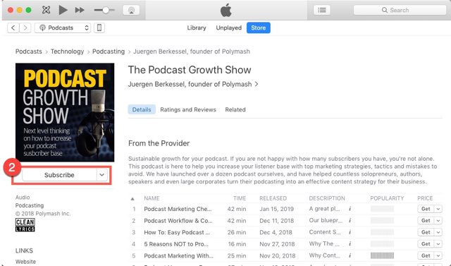 Podcast Growth Show Reviews How To Step 01-640 Podcast Growth Show Reviews How To Step 01-640