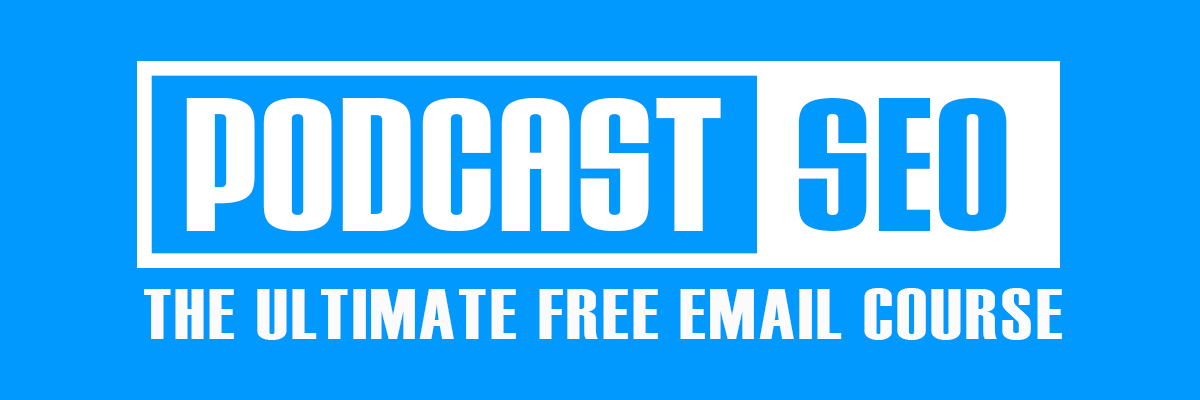 Podcast SEO Course 2023 Logo 1200x400 Podcast SEO Course 2023 Logo