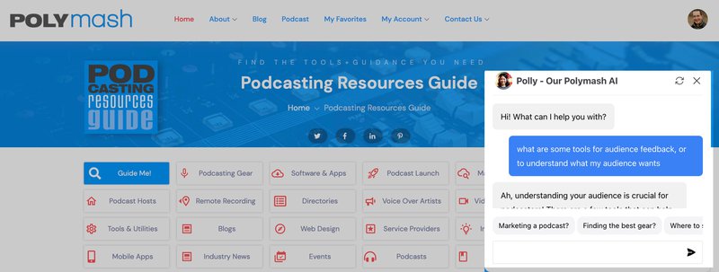 a companion podcast host you can chat with